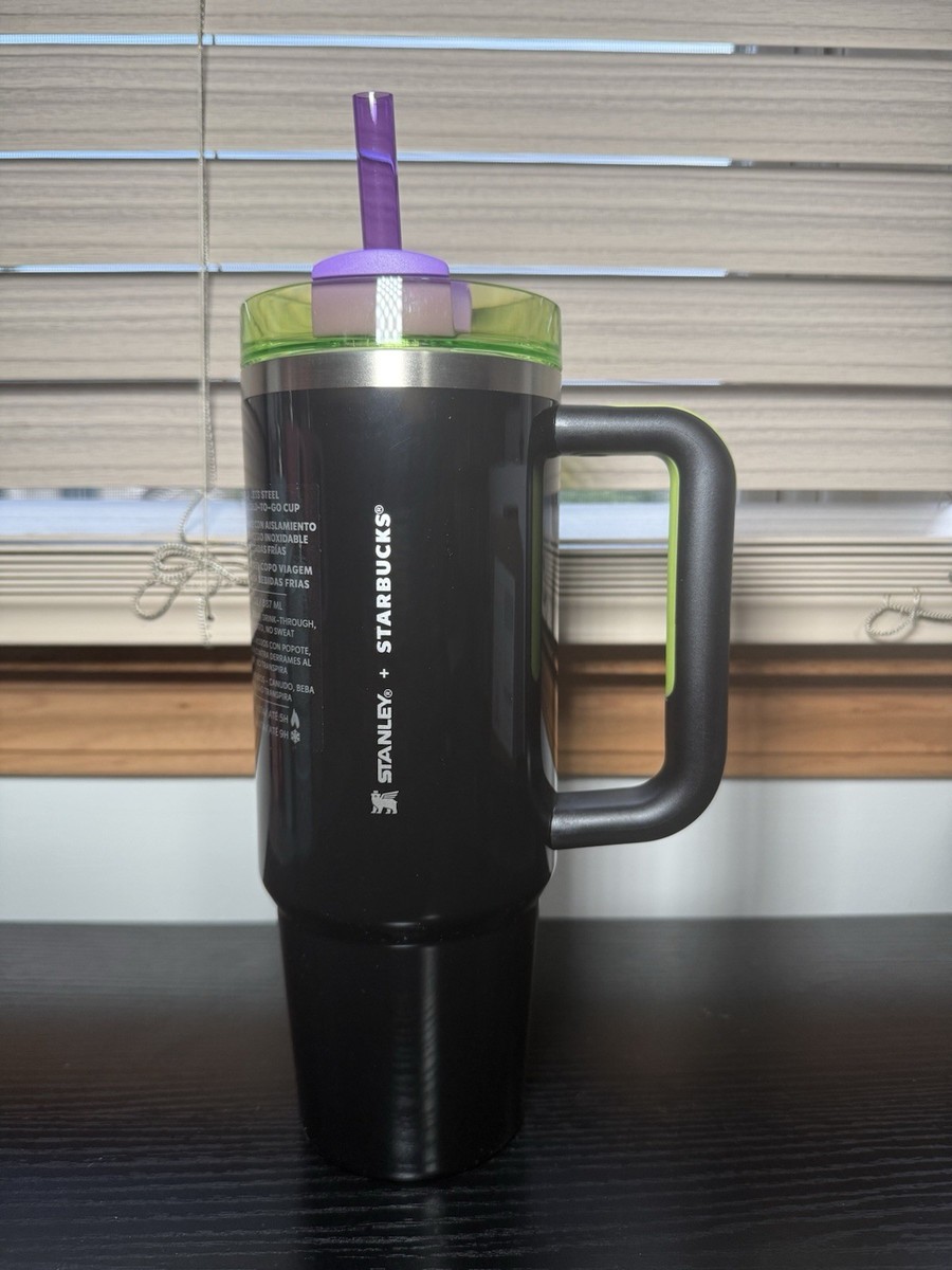 Stanley X Starbucks Mexico Black/Green/Purple 30oz Tumbler BNWT