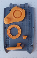 Siemens M65, Dichtsatz, orange, 5 Teile: Verriegelung, Kamerateile, Knopf, Decke