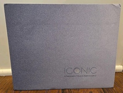 Iconic: A Photographic Tribute to Apple Innovation Rare Microsoft Book Hardcover