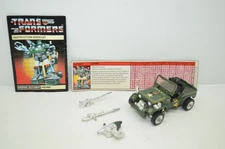 Transformers G1 Original Hound Vintage Nice Cond. Tech Spec & Some Accessories