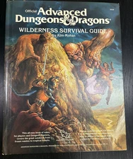 Advanced Dungeons & Dragons Wilderness Survival Guide by Kim Mohan 1986