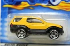 VehiCROSS Hot Wheels Isuzu #144 Yellow VHTF 2000 Vintage NEW #S-7