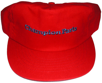 #ad #ad Vintage Champion Parts Rebuilders SnapBack hat cap NEW Red Made in the USA $9.95
