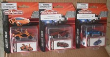 Majorette BUGATTI CHIRON, LAMBORGHINI SIAN HURACAN Deluxe Cars Serie LOT 3 NEW