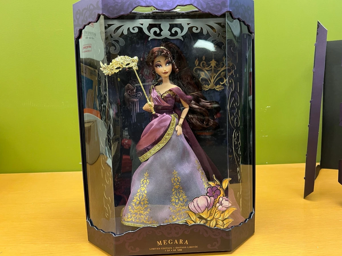 NEW Megara Midnight Masquerade Disney Designer Doll Limited Edition 1 of 5200