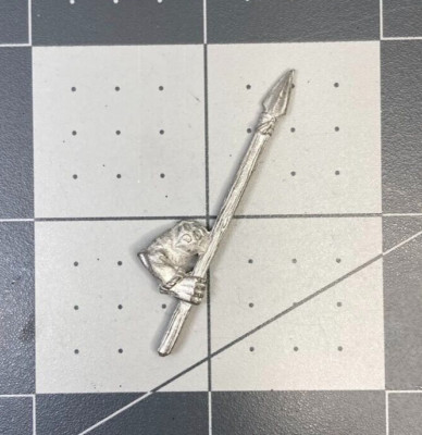 Warhammer Lizardmen SAURUS SPEARMAN ARM #1 metal spear GW 5th edition bitz Z26