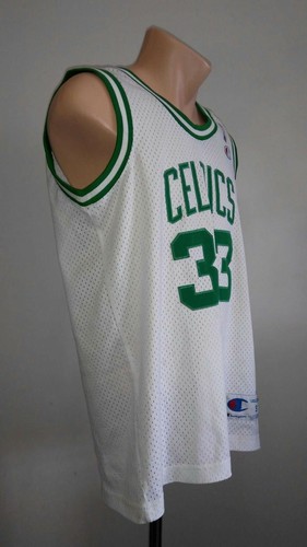 Larry Bird #33 Boston Celtics Vest S Basketball Jersey Champion NBA USA Vintage - Picture 4 of 11