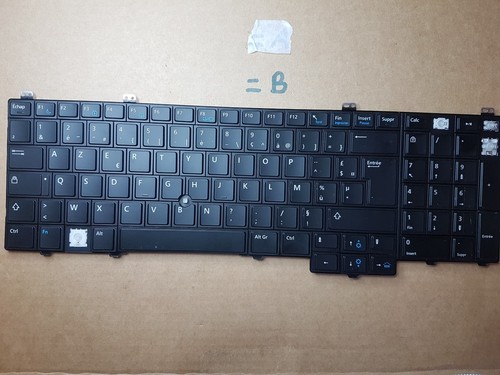 DELL LATITUDE 12 14 E7240 E7420 E7440 E5540 E5440 TOUTE CLÉ RÉTROÉCLAIRÉE DU CLAVIER - Photo 8/8