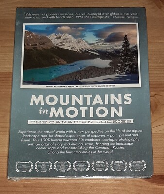 Mountains in Motion: The Canadian Rockies (DVD, 2012, NEW) Doug Urquhart Short