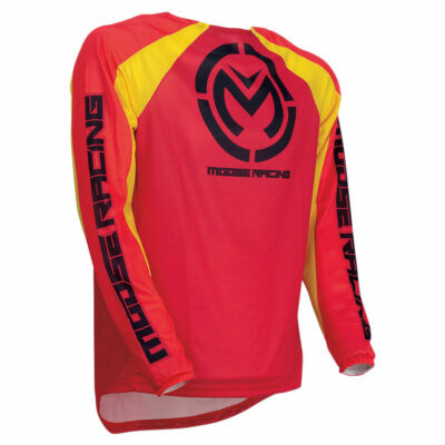 Moose Racing S19 M1 MX Motocross Gelände Jersey Rot/Gelb