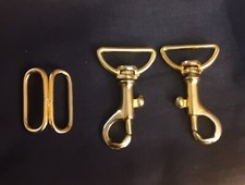 Drehschäkel, goldfarben