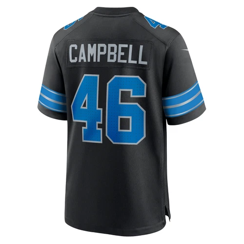 Men's #46 Jack Campbell Black 2nd Alternate Game Limited Stitched Jersey