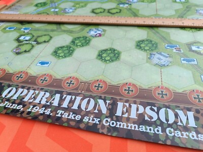 MEMOIR 44 OPERATION EPSOM DELUXE VINYL BREAKTHROUGH MAT PREPRINTED WATERPROOF