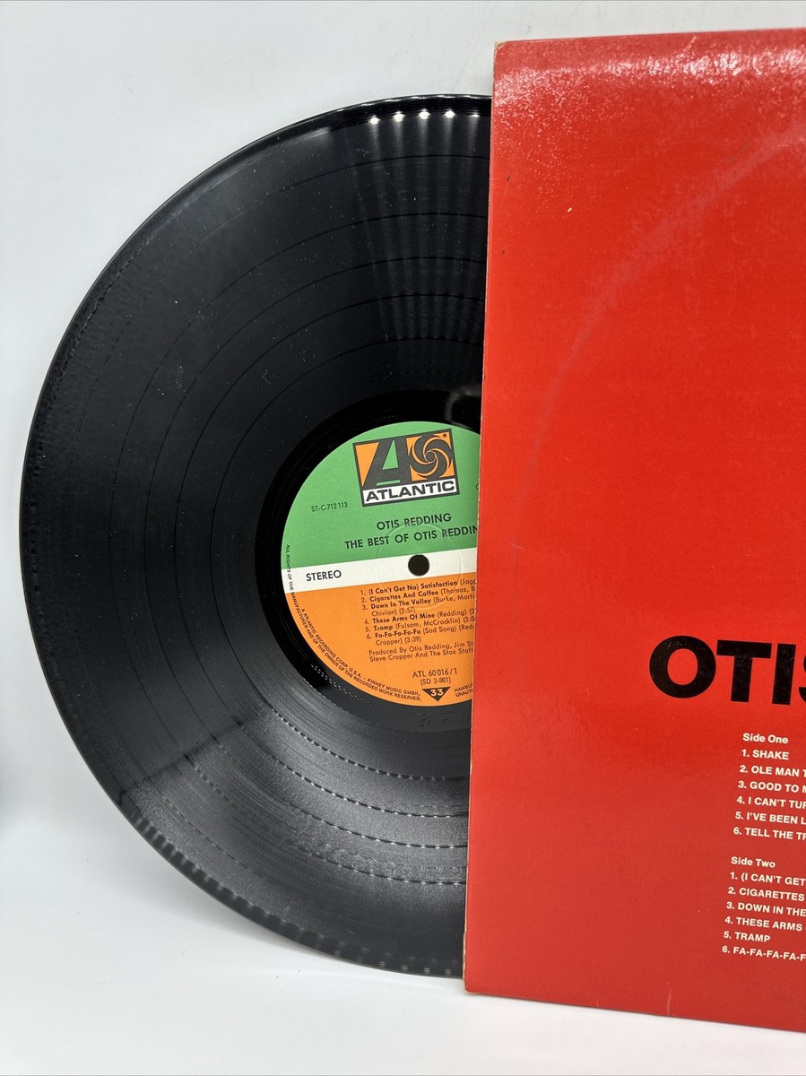 Otis Redding LP Vinyl- The Best Of 2LP Record RARE German Edition