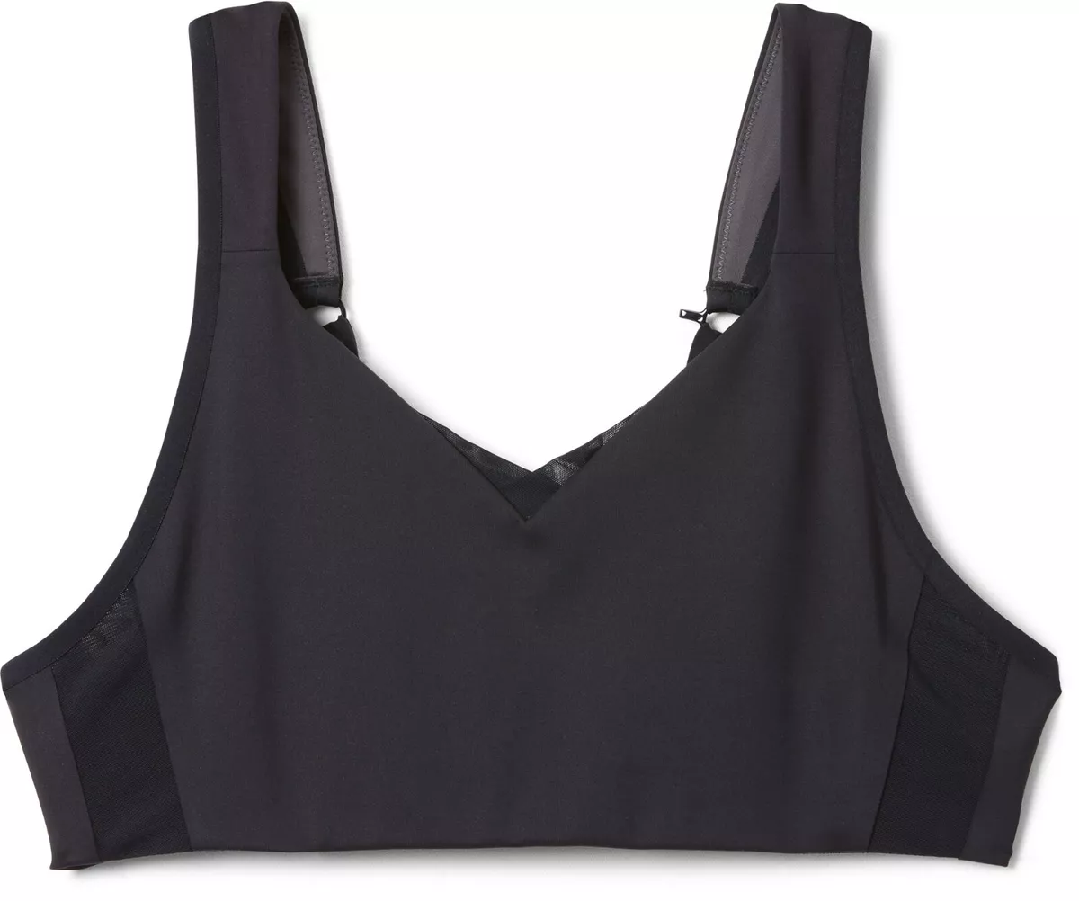 Brooks Running Drive Convertible Run Sports Bra, Black ( Size 32DD