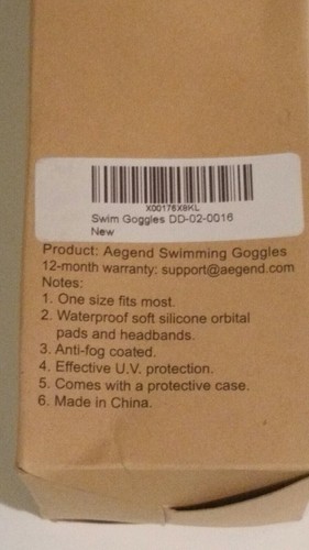 Aegend Swim Goggles - Picture 3 of 3