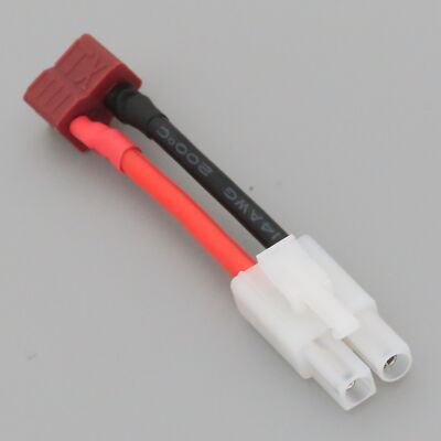 Tamiya Male to Deans Nylon T Plug Female cable 14AWG 5CM wire For RC
