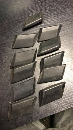 BMW 5 E34 4.0i Kotflügel Zierleiste hinten links 51131934183 PREIS PRO STÜCK