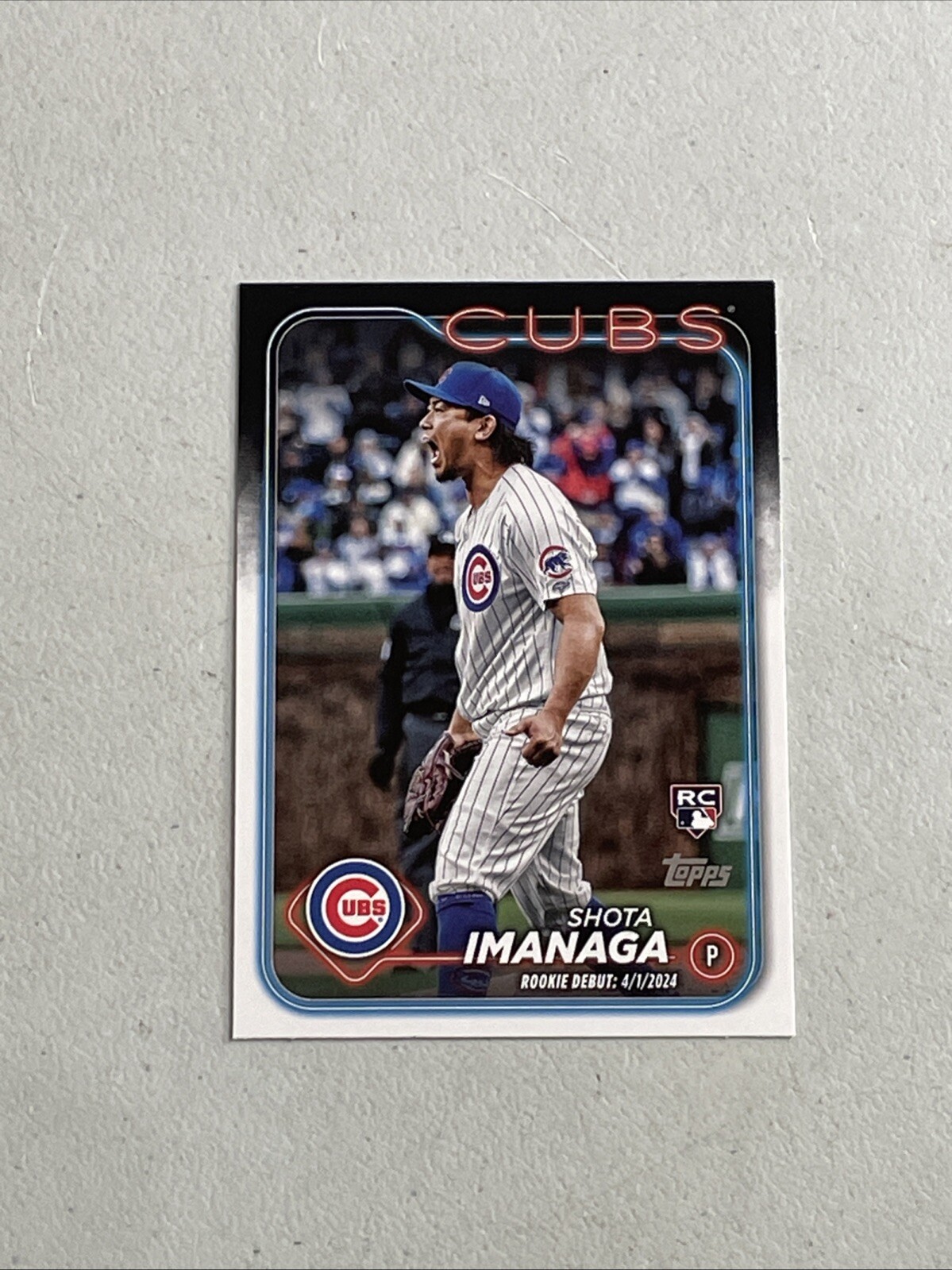 2024 Topps Update Series Baseball Base Card #US281 Shota Imanaga Debut RC Rookie