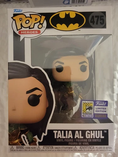 SDCC 2023 EXCLUSIVE STICKER FUNKO POP! DC HEROES BATMAN TALIA AL GHUL