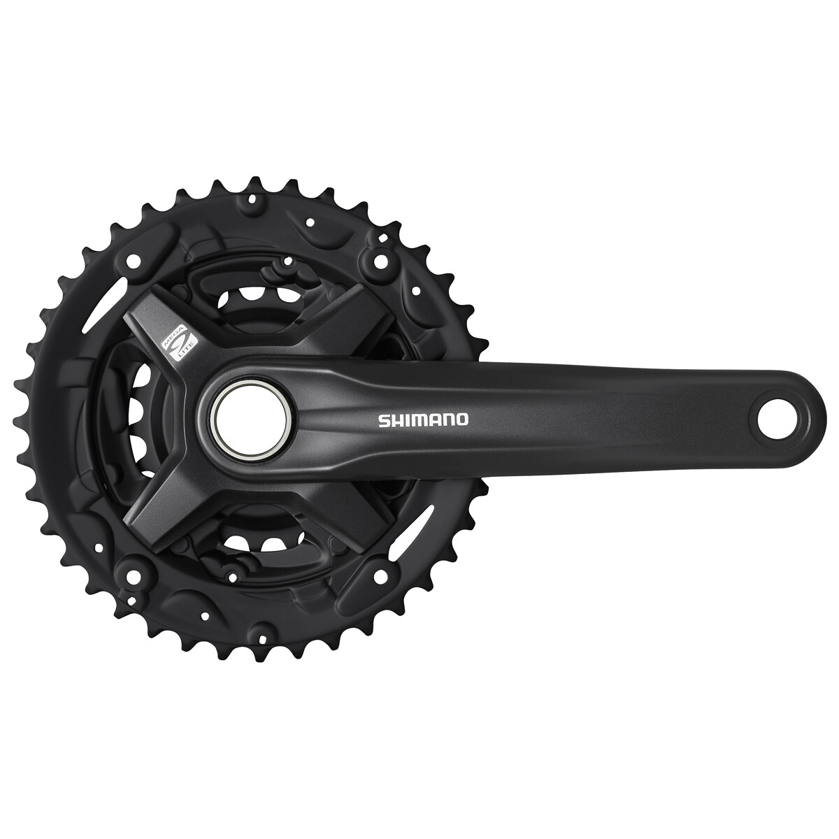 Shimano Unisex Noir Doppeltes Tretlager Altus Mt210 9V - Image 2