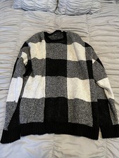 Asos Men  s Knitted Sweater - Black, White - USED