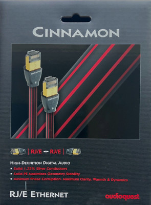 AudioQuest Cinnamon RJ/E Ethernet Cable - 12 Meter - Authorized Dealer
