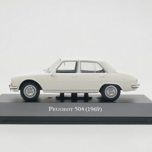 modellino auto pressofuso ixo 1:43 peugeot 504 1969 veicolo giocattolo in metallo - Foto 2 di 6