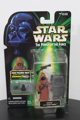 JAWA & GONK DROID CommTech Chip Star Wars Action Figure New Hope Talking 84198