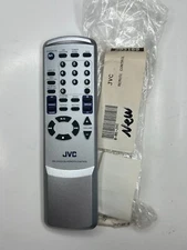 JVC RM-SRCEX30J Remote Control, Silver - OEM NOS for RCEX30B, RCEX30, BREJVC