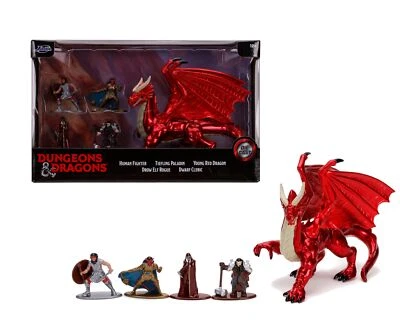 Dungeons & Dragons D und D Giftpack Deluxe 5 Figuren Alu-Druckguss Figure Set - Bild 1 von 3