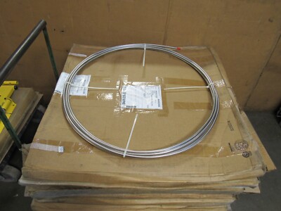 WEBCO STAINLESS TUBING COIL M007037502802 TP316L 3/8''od 9/32''id .375''X.028''X50'