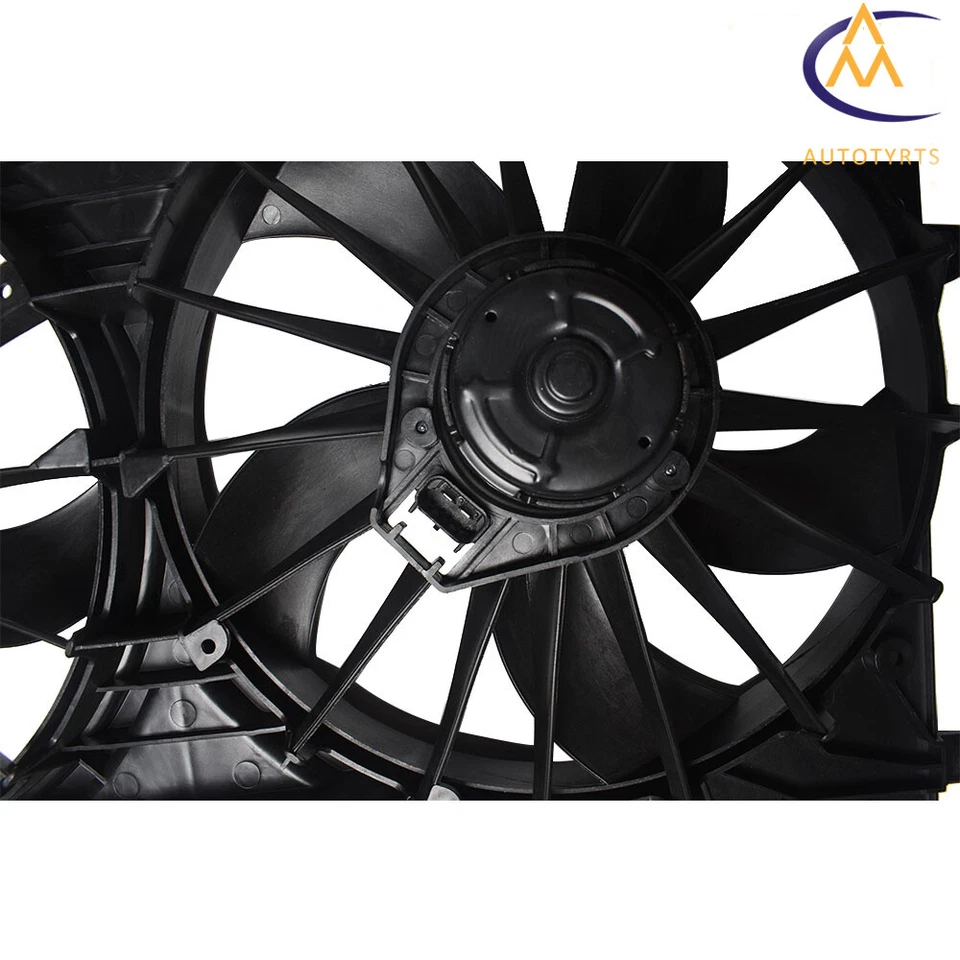 Radiator Cooling Fan For 2012-2014 Chrysler 200 2007 2008-2016 2017 Jeep Compass - Image 4 of 4