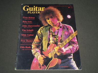 1976 FEBRUARY GUITAR PLAYER MAGAZINE - ELVIN BISHOP - GREAT MUSIC