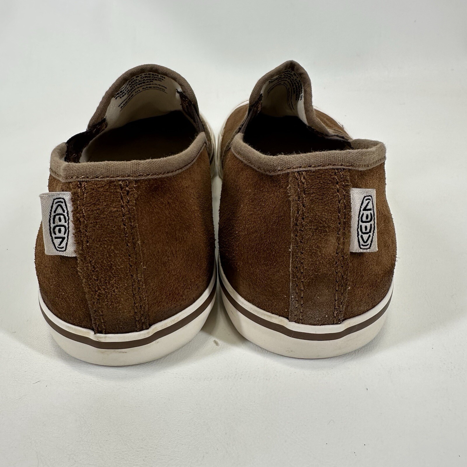 Scarpe sneakers casual KEEN Coronado III uomo taglia 9 5 scamosciate marroni slip on