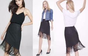 fringe skirt express