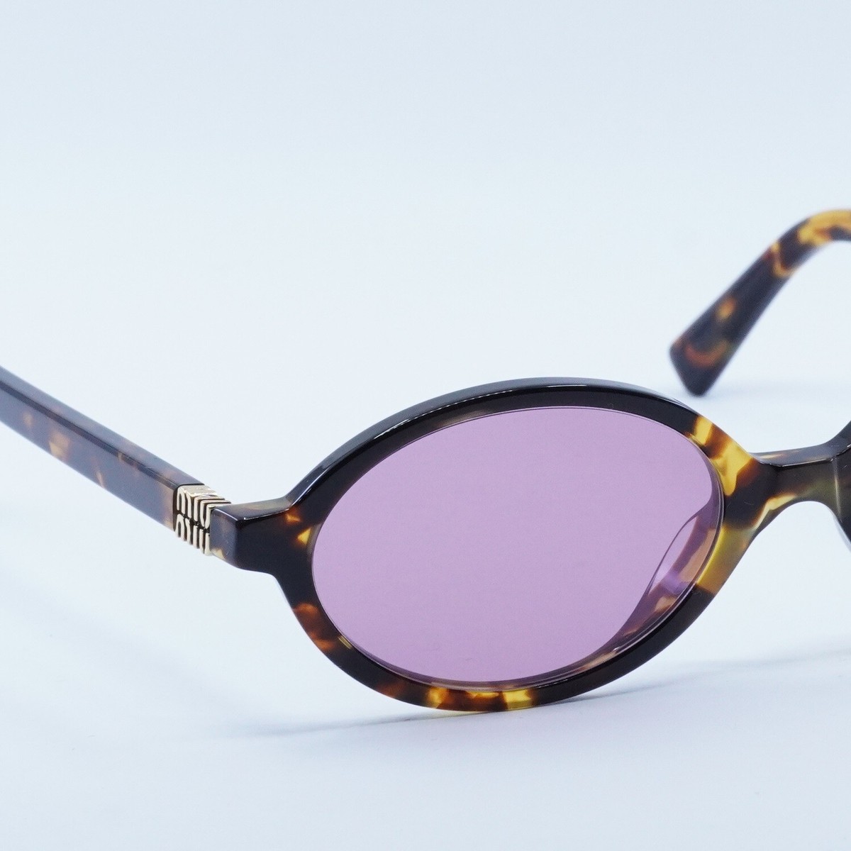 MIU MIU MU04ZS VAU50D Honey Havana/Bordeaux Mirrored 50-18