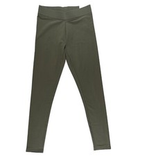 NEW Aerie Chill Play Move Leggings Pants Womens M Green Stretch Athleisure