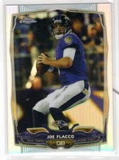 2014 Topps Chrome - Baltimore Ravens Football Card #6 Joe Flacco