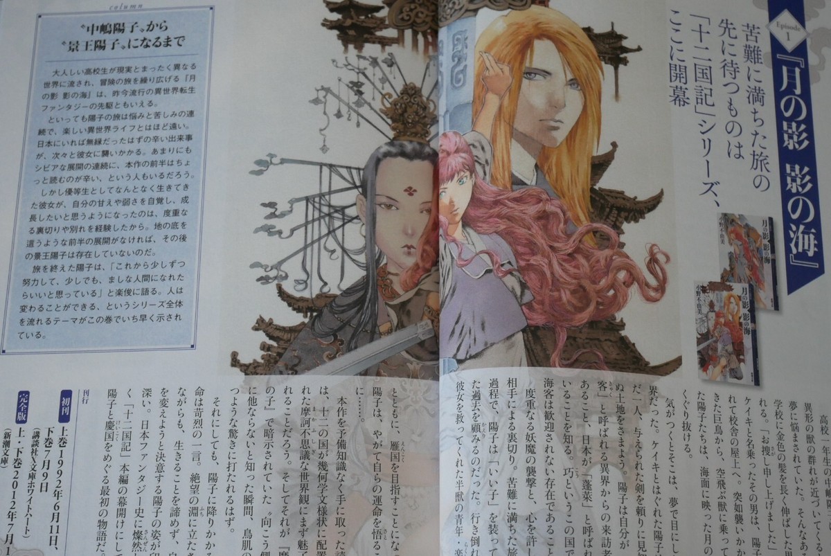 The Twelve Kingdoms 30th Anniversary Guide Book | eBay