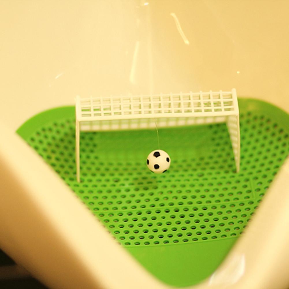 Creative Football Soccer Shoot Goal Style Urinal Screen Mat Home Garden