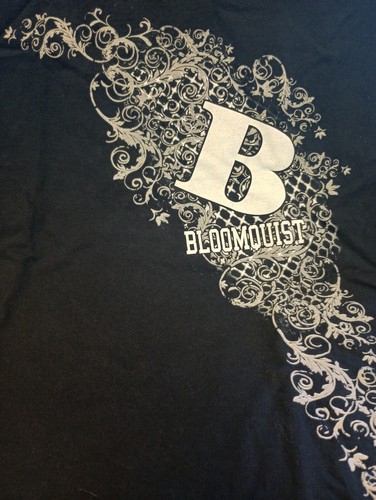 Scott Bloomquist Racing Women Small Black Race T-Shirt Dirt Track