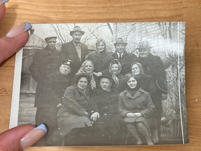 1970s Soviet people Women in headscarves Vintage photo