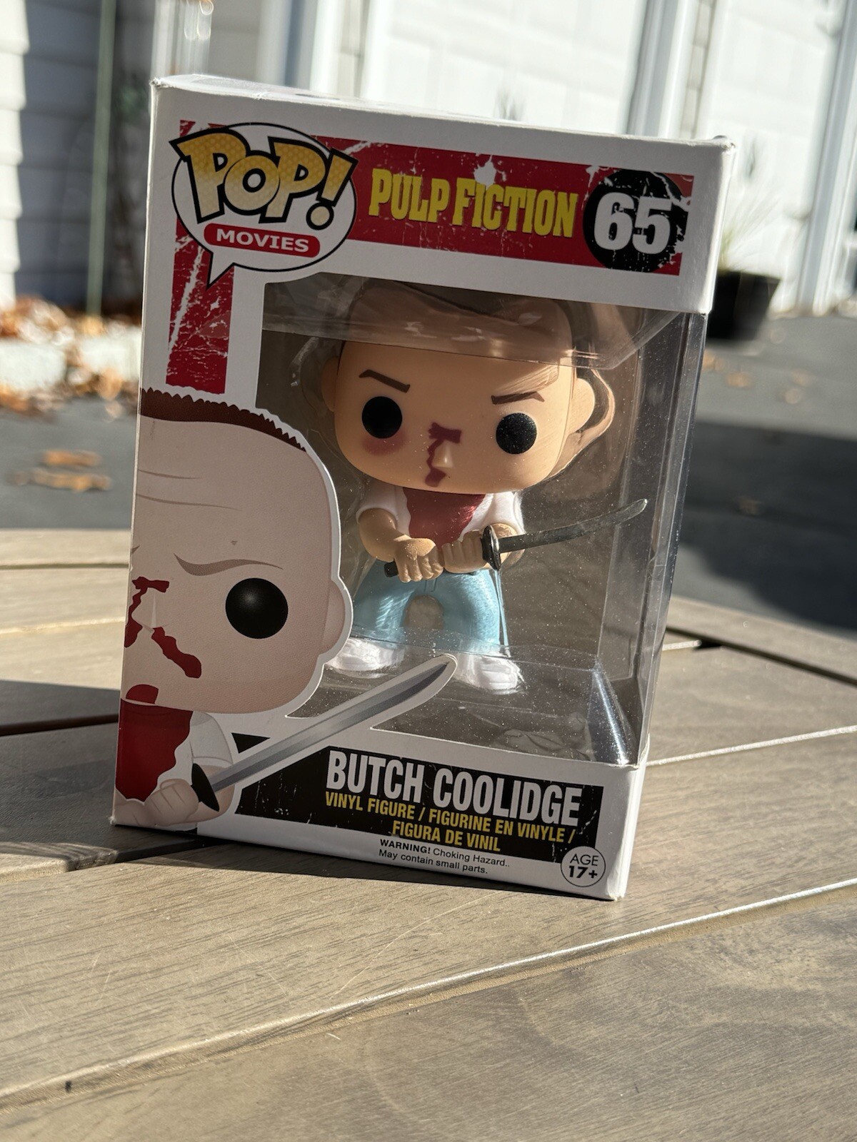 Funko Pop! Movies Vinyl: Pulp Fiction - Butch - (Bloody) #65