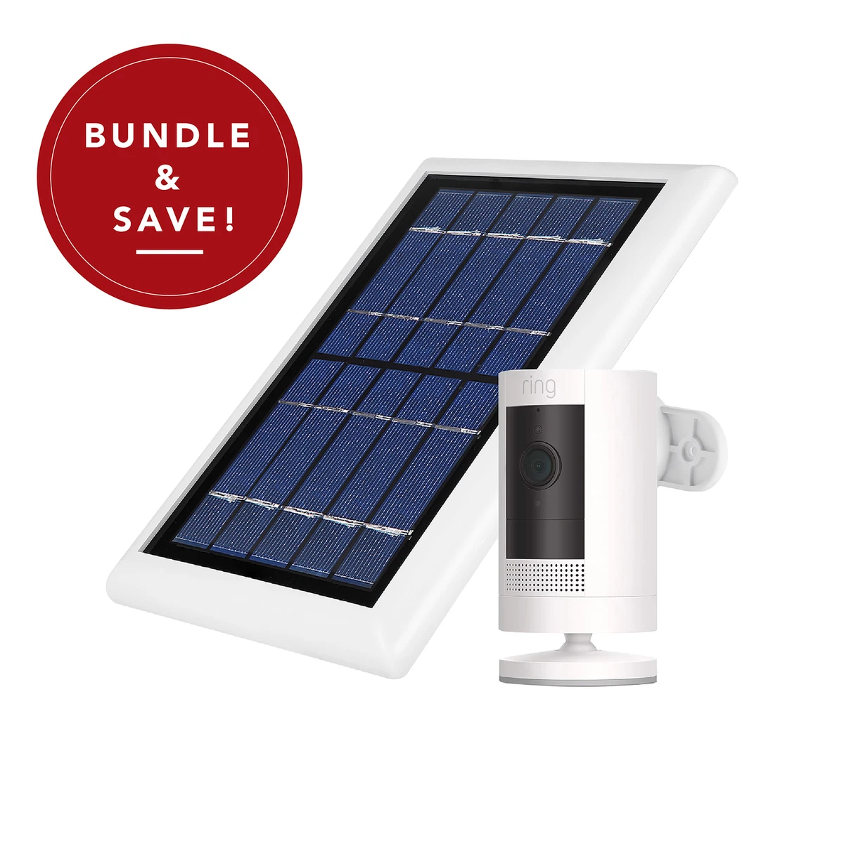 Ring stick up cam 2025 and solar panel bundle