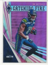 2019 Panini Phoenix D.K. Metcalf RC Catching Fire Pink /199