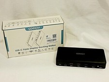 USB C Laptop Docking Station, 15 in 1 Triple Display Multiport Adapter 3 Monitor