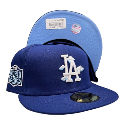 New Era LA Dodgers キャップ 7 1/2サイズ New Era Los Angeles Dodgers Comic Cloud 59FIFTY Fitted Hat