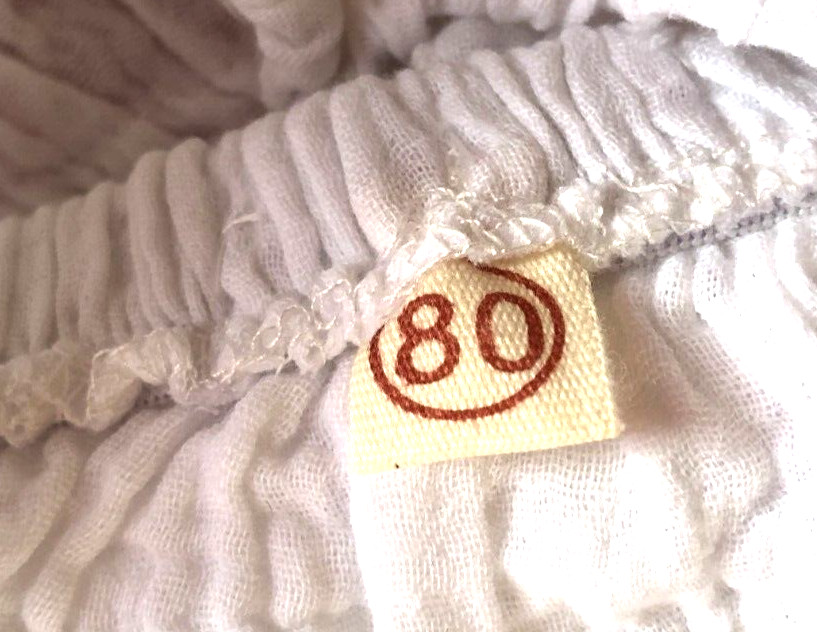 Romper Suit White 9-12 Months 100% Cotton Frilled Short Sleeved 100% Cotton BNWT image 3