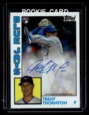 Trent Thornton 2019 Topps Update #84A-TT 1984 Topps Autographs AU Blue Jays